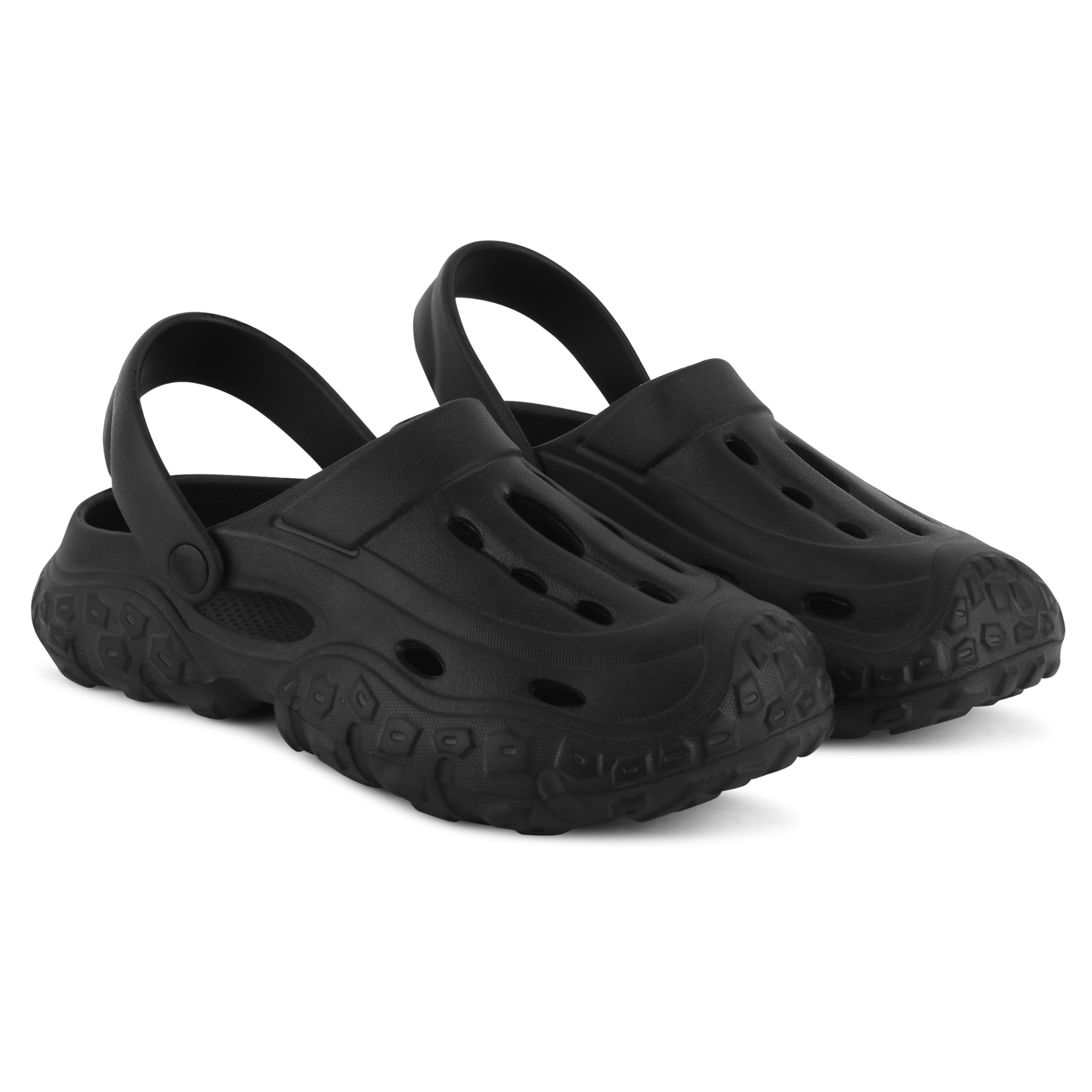 BEONZAMen's Classic Casual Clogs/Sandals with Adjustable Back Strap for Adult | Comfortable & Light Weight | Stylish & Anti-Skid | Waterproof & Daily Mules for Gents/Boys