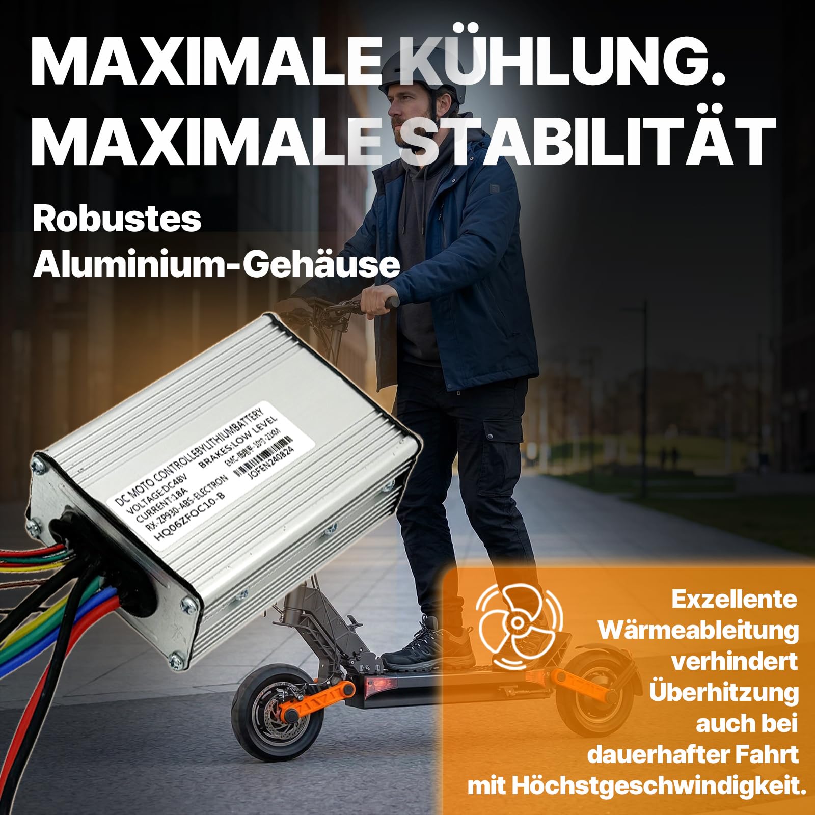 Upgrade-Kit Set kompatibel mit JOYOR S5/Pro ABE/Y8S | Präzise, Vollfarb-Display, Hardware-Upgrade, 36 km/h, E-Scooter,60km/h
