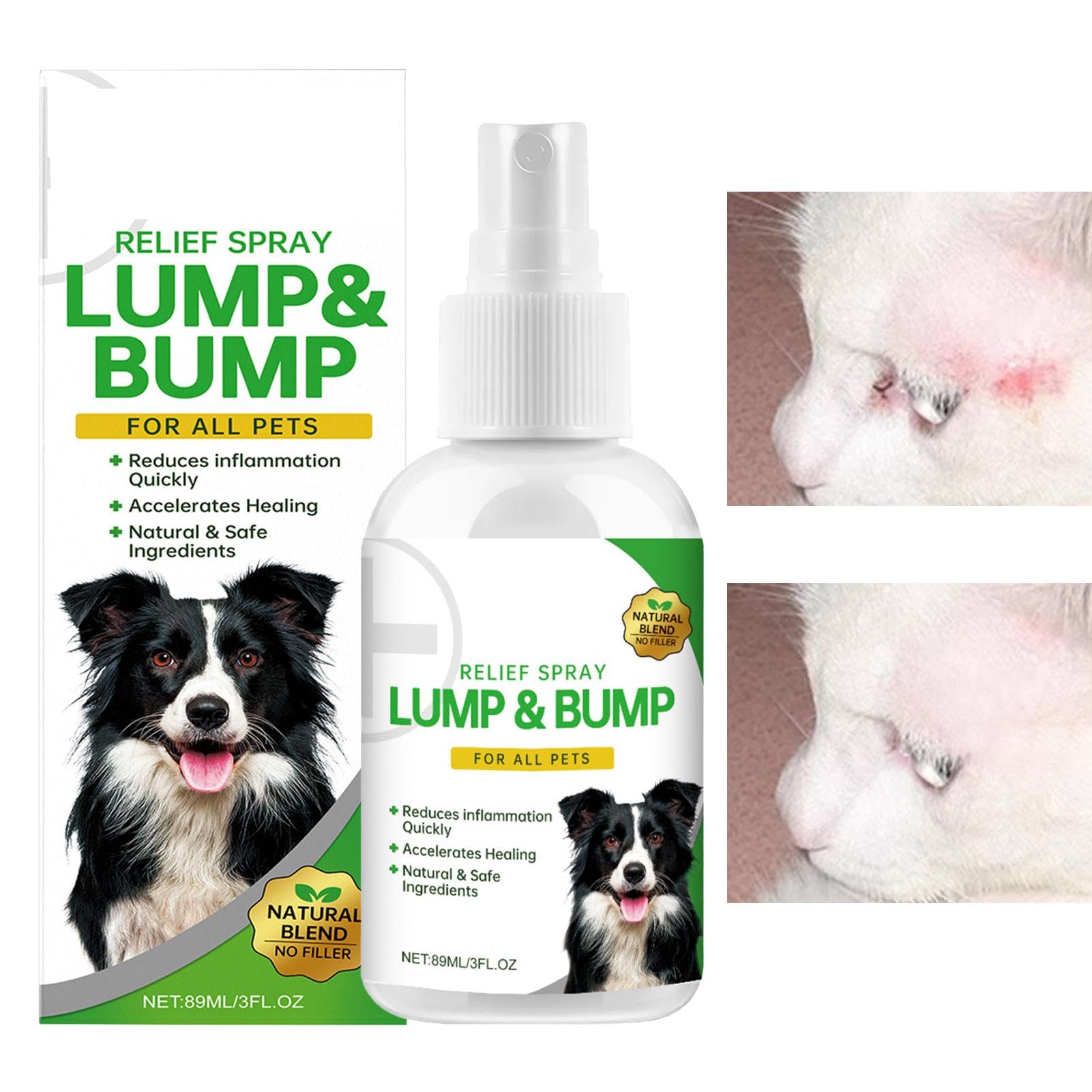 Anti-Itch Spray for Dogs, Skin Care Supplement for Pets, Soothing Itching Relief and Allergy Support, Made with Natural Ingredients, for Small Animals, 4.96x1.61 Inches