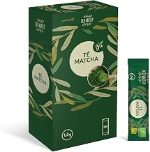 Certified JAPANESE Matcha Tea. 100 Ceremonial Grade Doses. 100 Individual Sticks, for Easy Transportation. 100% Natural Matcha Powder. Reducing, Detox and Antioxidant. (100 Sticks, 100
