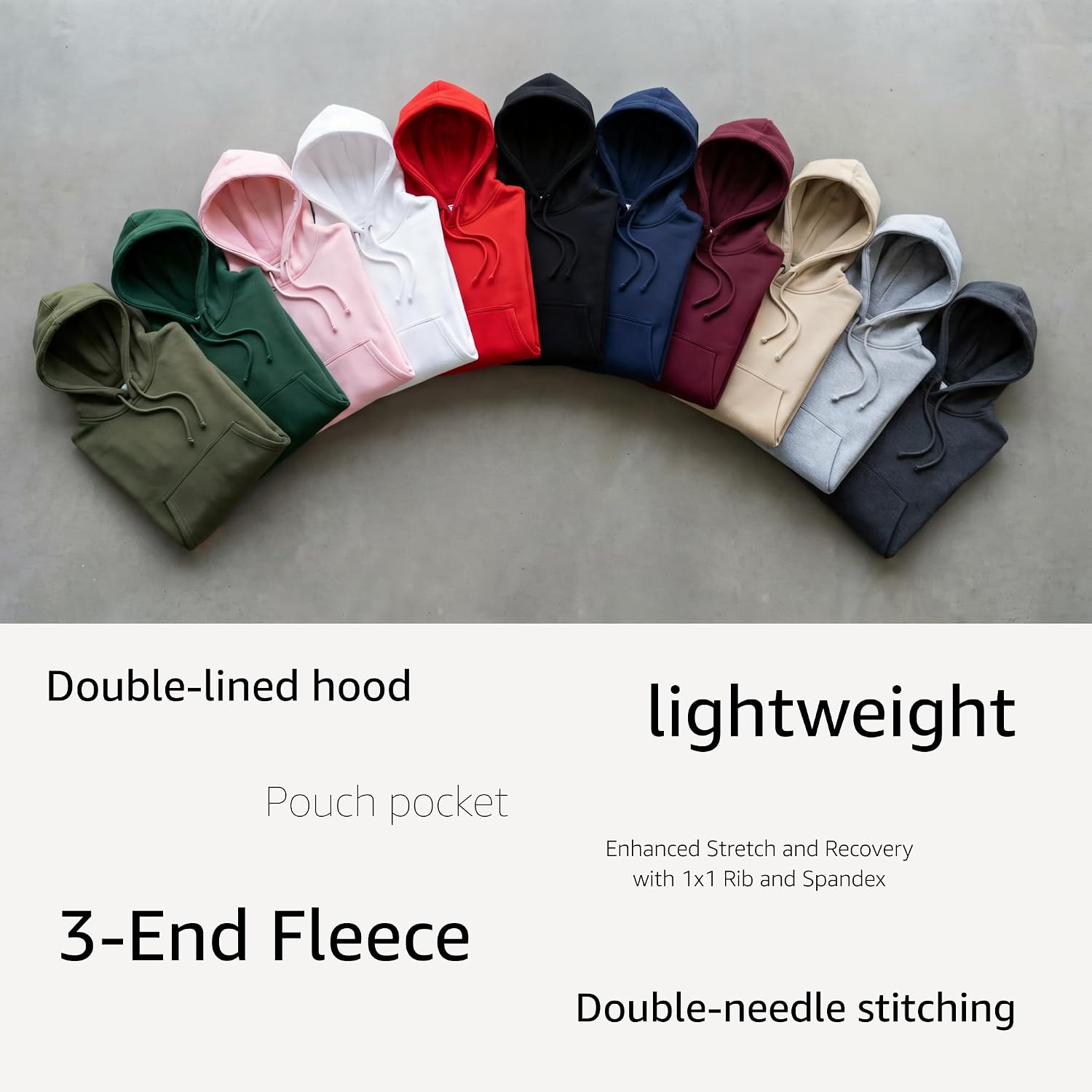 EpiHoodie Custom Hoodie Design Your Own - Add Text Image Front Back Customization, Personalized Hoodie for Men Women Unisex Classic Fit, Cotton Blend Lightweight Thick Soft