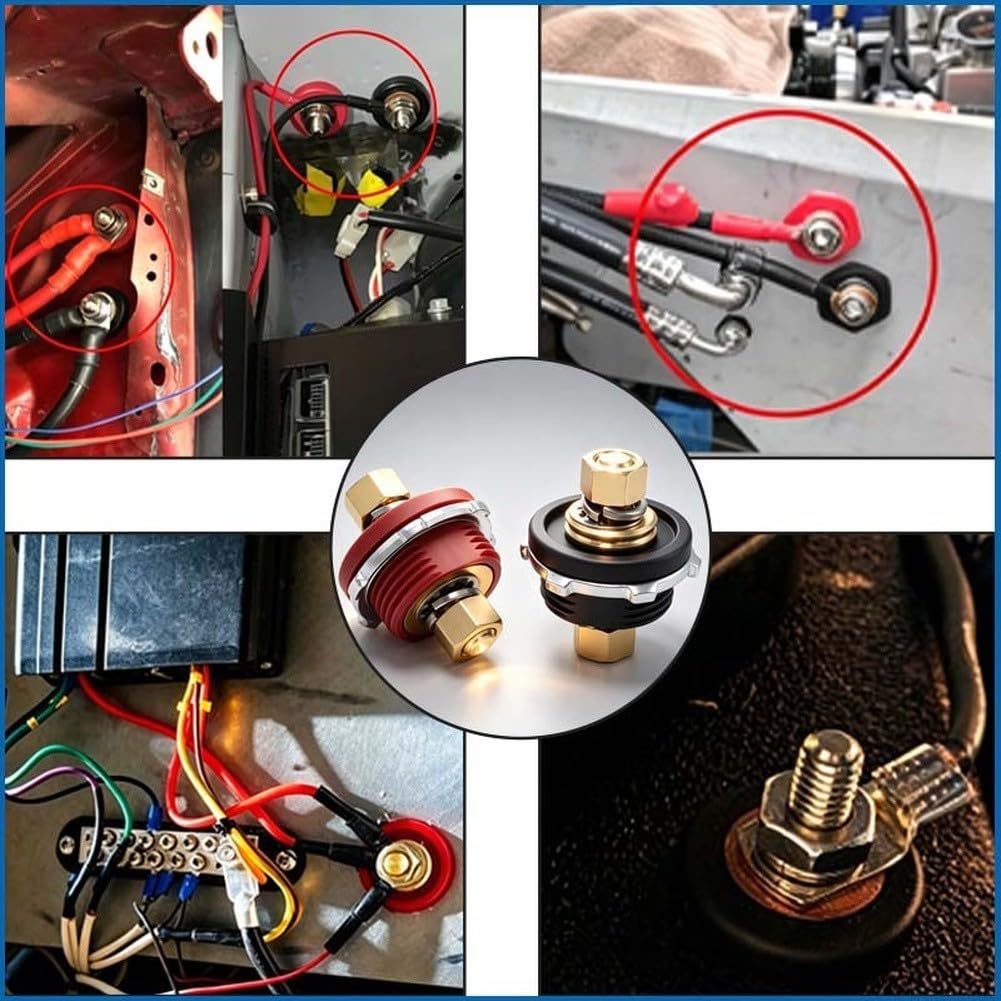 Kit Separador para batería para RV Barco Camión Solar Kit Separador