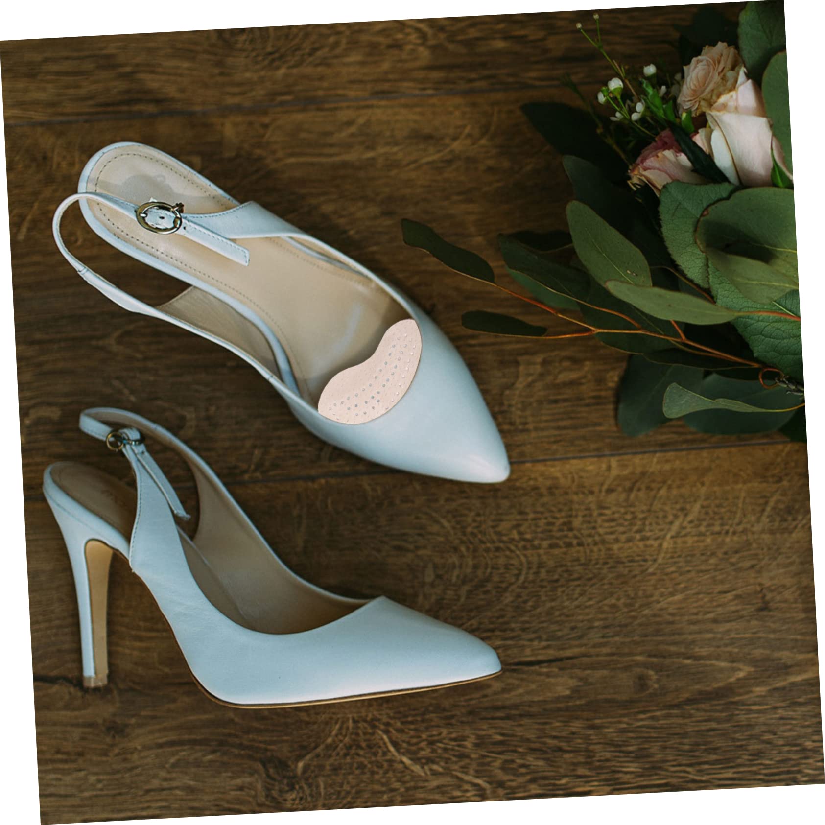 Healeved 25paare Fersenpolster Antirutsch Hochzeits-schuheinsätze Für Bequeme Und Fußpolster Für High Heels Und Sandalen Atmungsaktive Und Schweißabsorbierende Einlagen