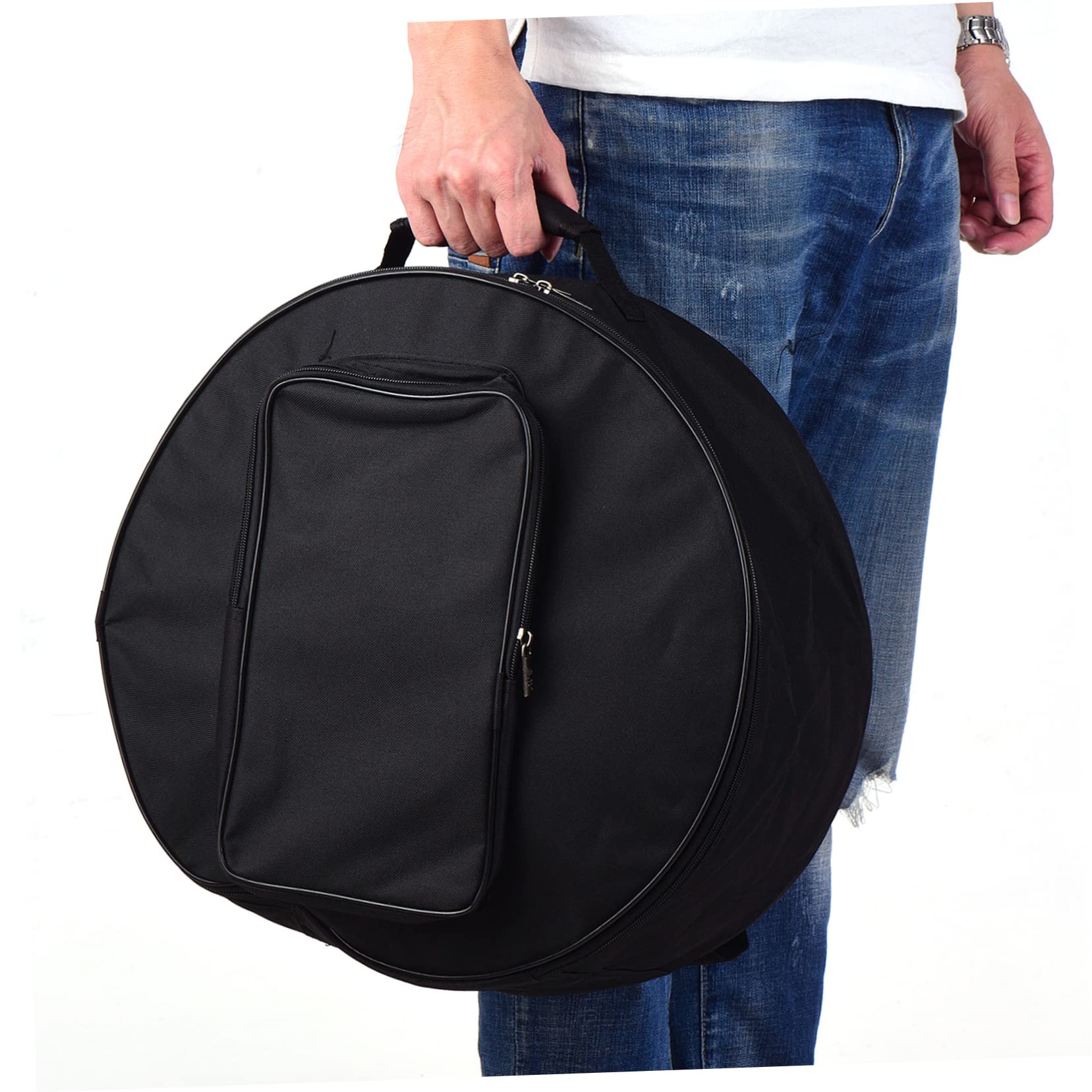 Snare Bag Drum Stick Holder Snare Drum Bag 13-14 Inch Snare Drum Backpack Case Drum Storage Bag Snare Drum Bag Backpack Marching Drum Tom Drum Bag Oxford Cloth Water Proof 5a - Image 3