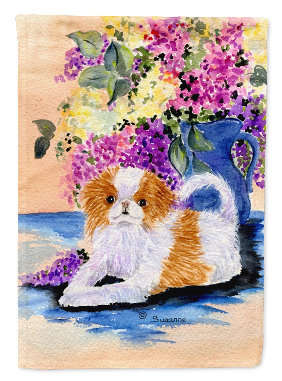 Drapeau Japanese Chin Caroline's Treasures, le cadeau parfait pour les amoureux de chiens