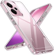 ivoler Never Yellowing Clear Case for Realme 14 5G / 14T / Realme P3 5G, [Military Protection] Shockproof Mobile Phone Case Scratch-Resistant Transparent Hard PC Back Protective Case Thin Transparent