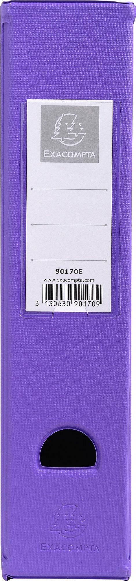 Exacompta 90170E 10er Pack Stehsammler DIN A4 7cm breit aus festem Karton mit PVC Bezug und aufgeklebtem Rückenschild Griffloch perfekt zur Aufbewahrung von Zeitschriften Katalogen farbig sortiert