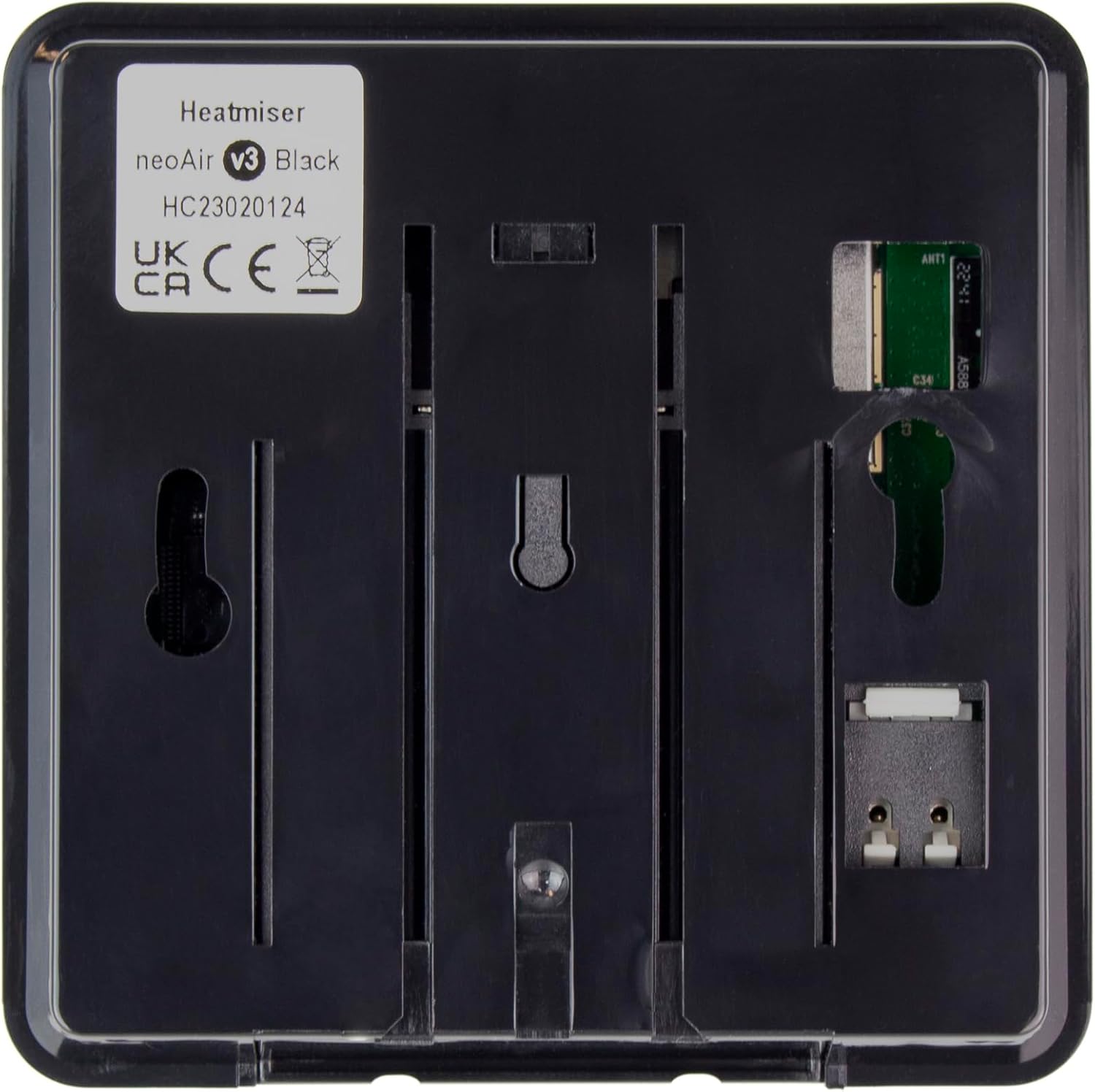 Heatmiser NeoAir V3 Wireless Smart Thermostat Black Works with the NeoHub Gen 2 Giving you Interface with Apple Home kit Alexa and Google Home Including Kudos Tradings Next Working Day Prime Delivery 6 71+9jyw9rkL. AC SL1500