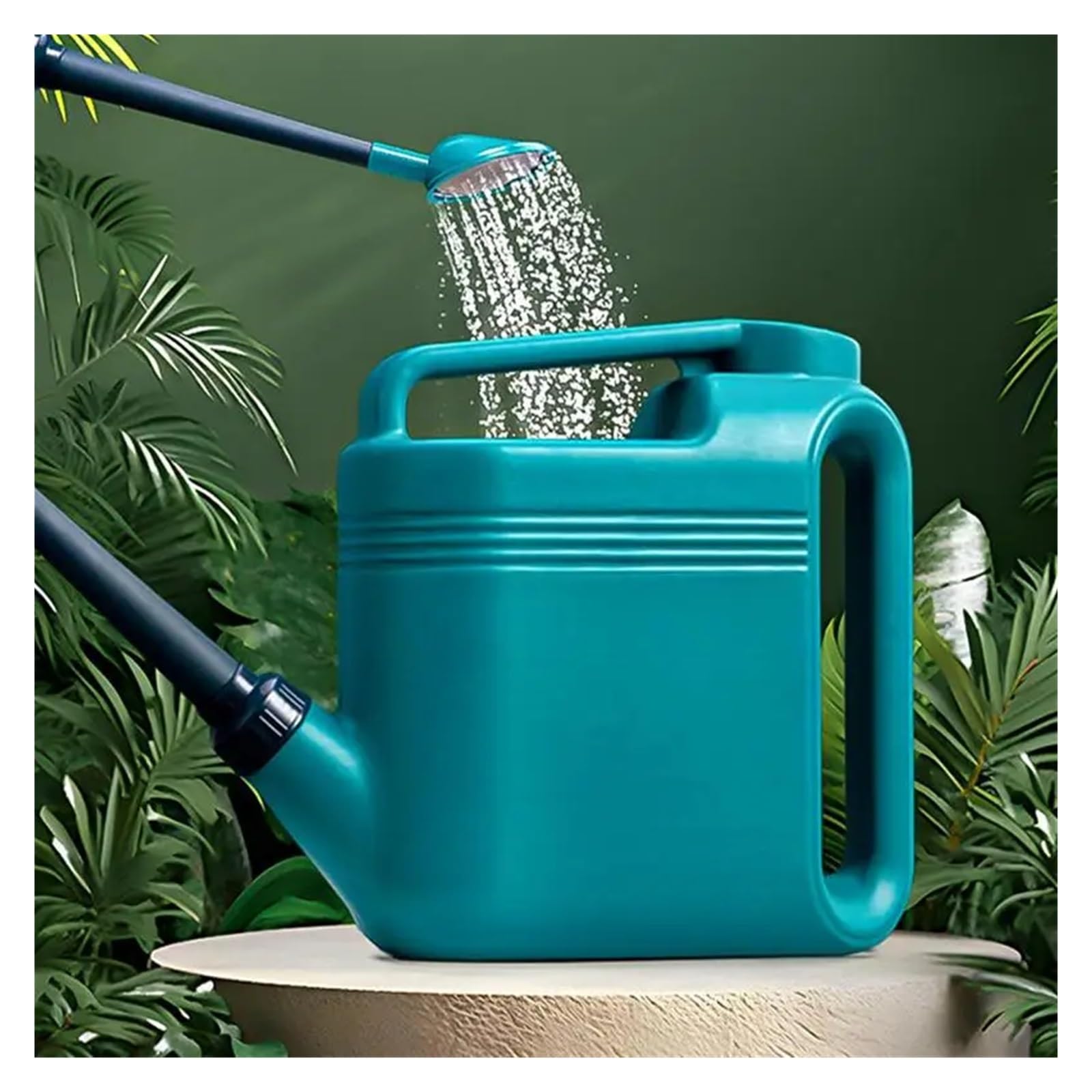 Arrosoir Arrosoir for Plantes Solution d'arrosage extérieur Anti-Goutte Grand arrosoir for Fleurs de Jardin avec Deux poignées et pommeau de Douche pour pour Usage Domestique(White)