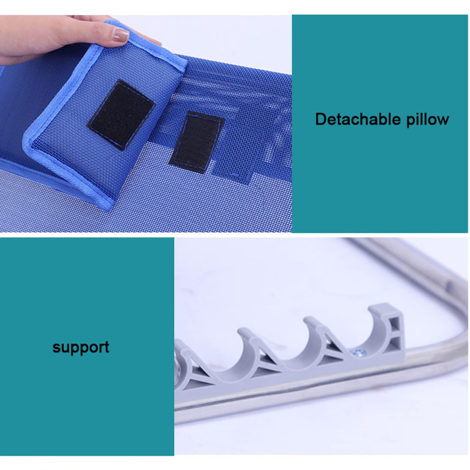 Respaldo Ajustable, Cuidado de la Cama para Ancianos, Camas para Pacientes paralizados, Silla con cojín de Respaldo, Respaldo de Cama de ángulo Ajustable, para Ancianos, discapacitados y Her