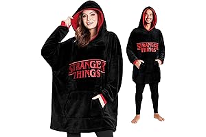 Stranger Things Blanket Hoodie: Cozy Snuggle Time for Fans
