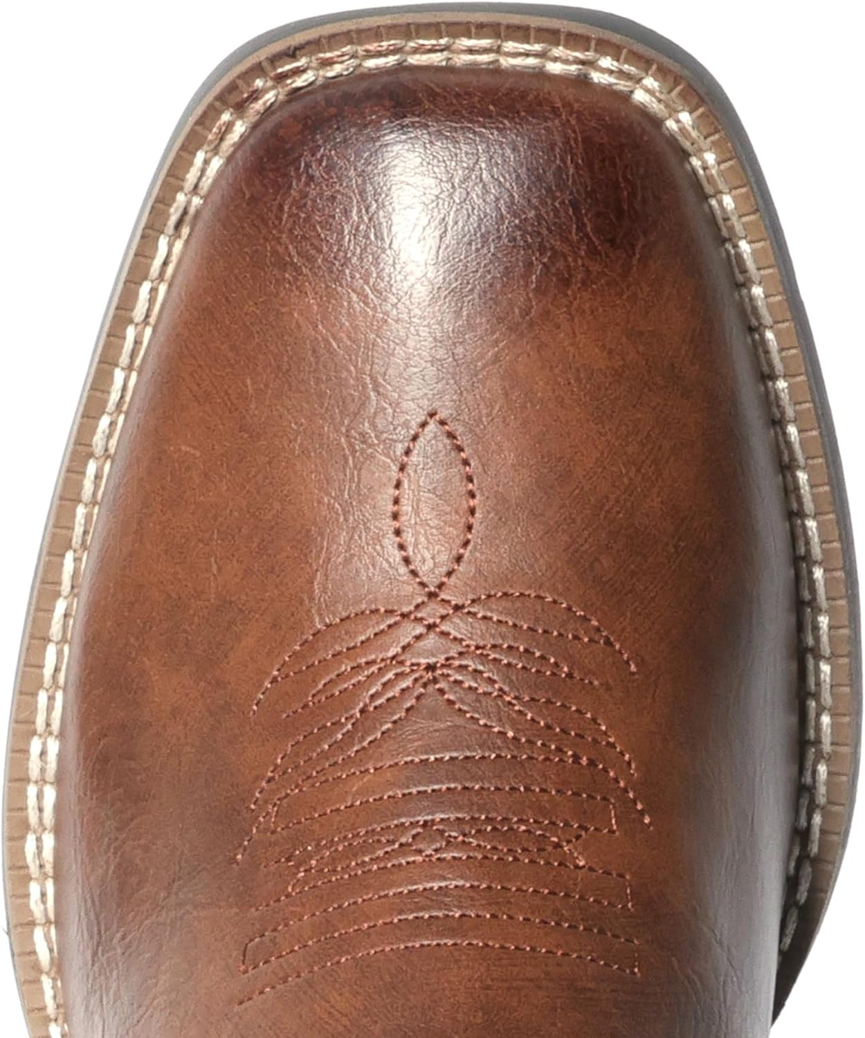 IUV Cowboy Boots For Men Western Boot Durable Fashionable Retro Classic Embroidered Pull On Slip Resistant Assorted Colors Boots - Image 5