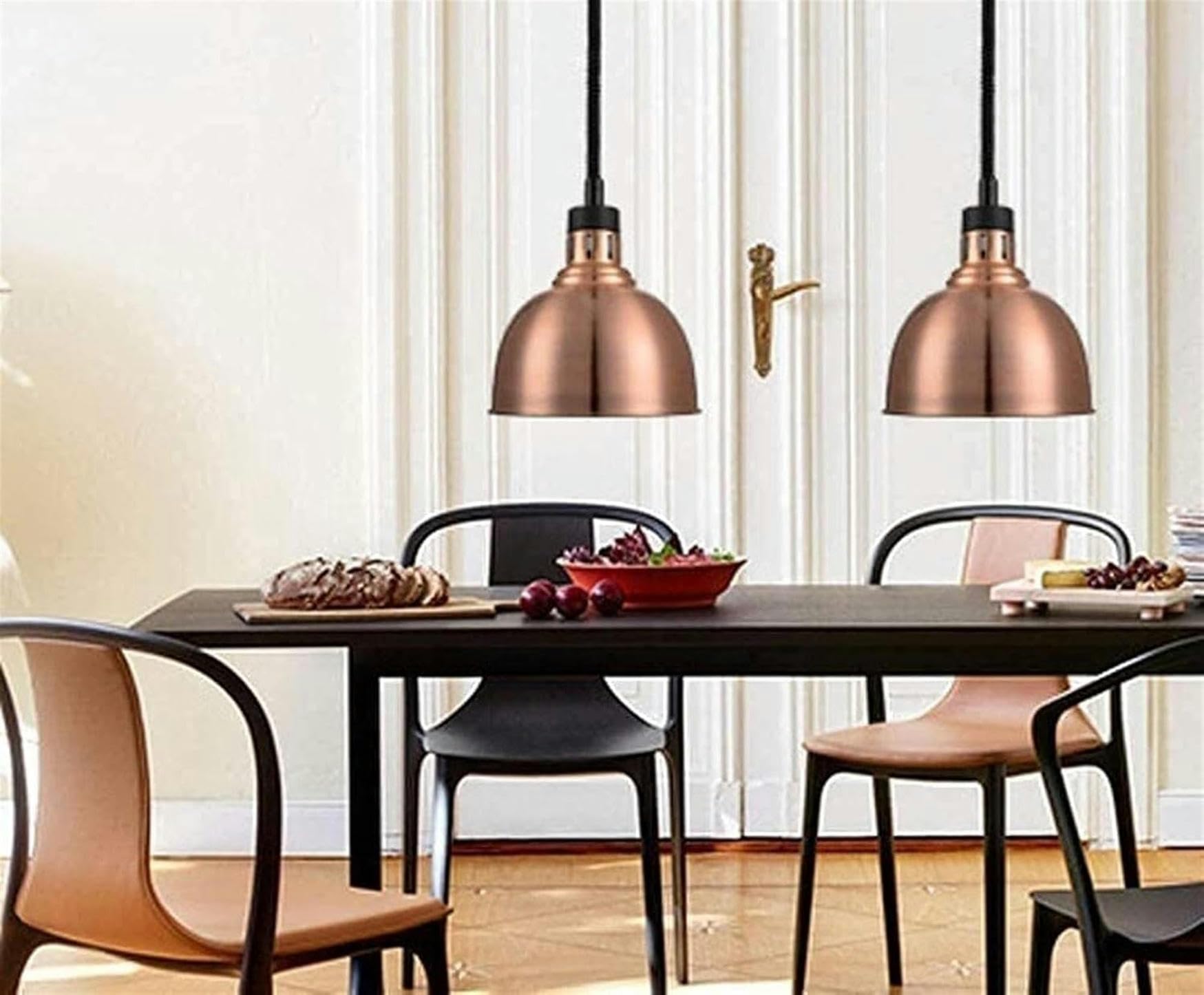 Lampa grzewcza do podgrzewania żywności, zestaw 3 sztuk, lampa grzewcza do podgrzewania żywności, lampa kuchenna, przenośna lampa grzewcza do żywności z żarówką, spr
