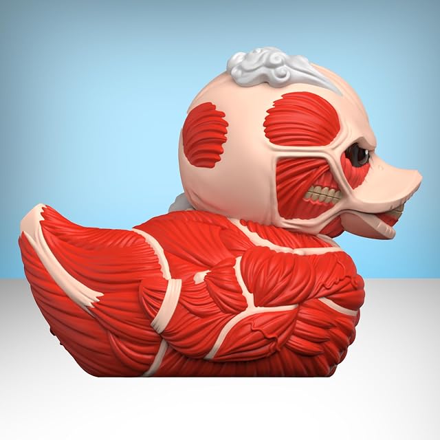 Foto 3 de 6 de TUBBZ XL: Attack on Titan - Colossal Titan Figura Gigante Coleccionable de Pato de Goma Disfrazado