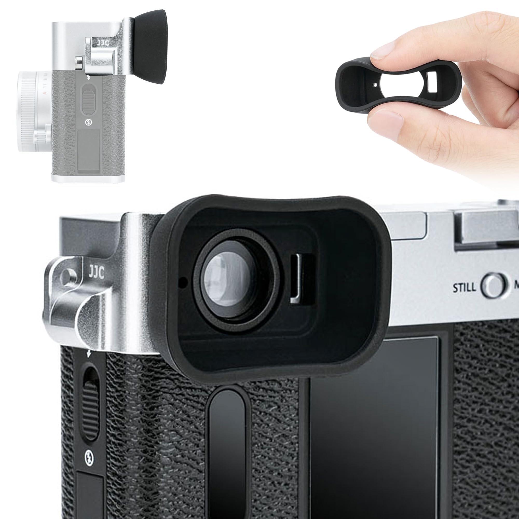 Extended Xhalf Eyecup Eyepiece Viewfinder for Fujifilm X Half Eye Cup