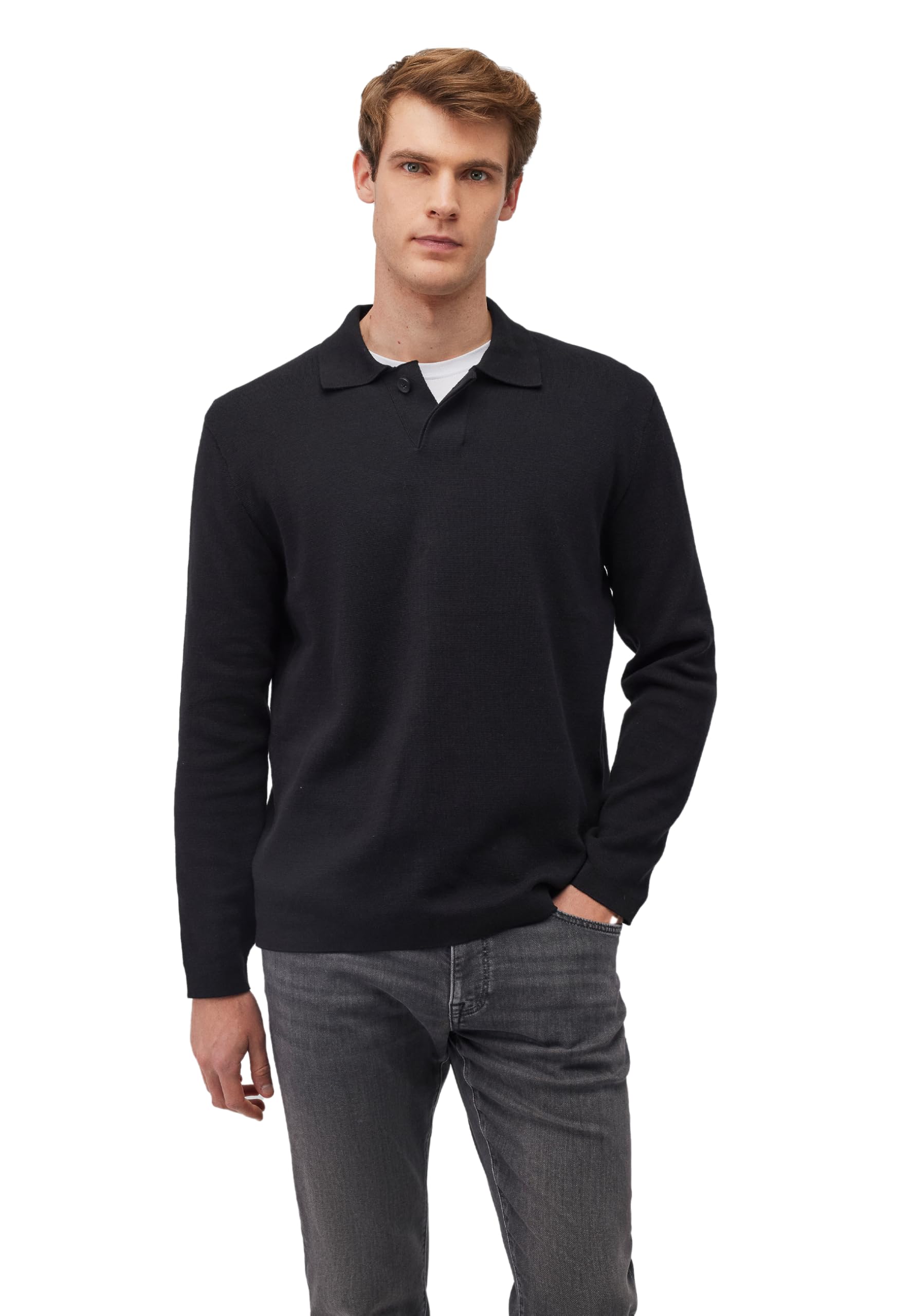 Mavi Men's Black Sweater Sweatshirt, L