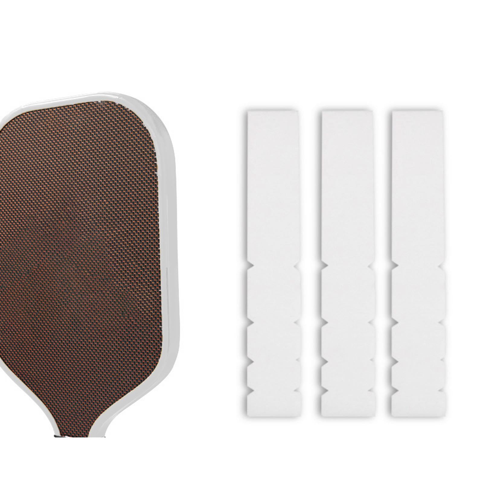 F Fityle Cinta Transparente para Borde de Paleta de Pickleball, Cintas Laterales para Raqueta de Tenis de Mesa, Cinta de protección para Raqueta de Pickleball,