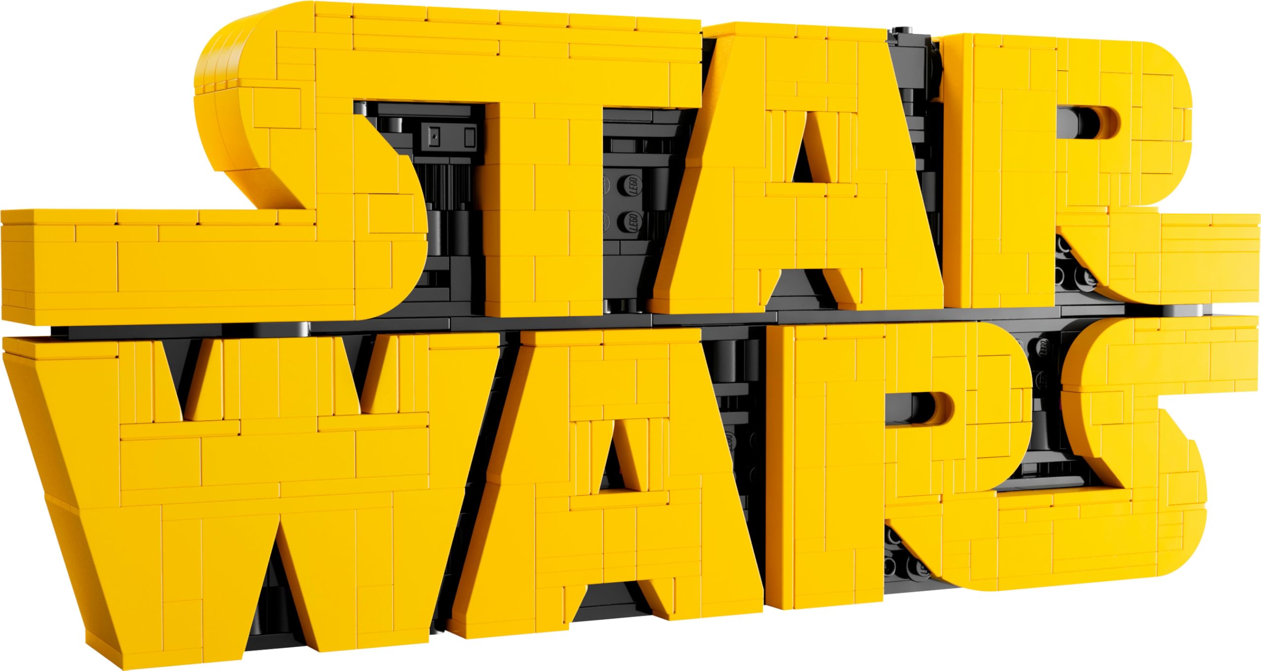 LEGO Star Wars 75407 Logo Star Wars in Mattoncini - Set di Costruzioni per Adulti Fai-da-Te - Kit di Modellismo da Collezione dalla Cultura Pop - Gadget da Esposizione per Casa o Ufficio - Idea Regalo