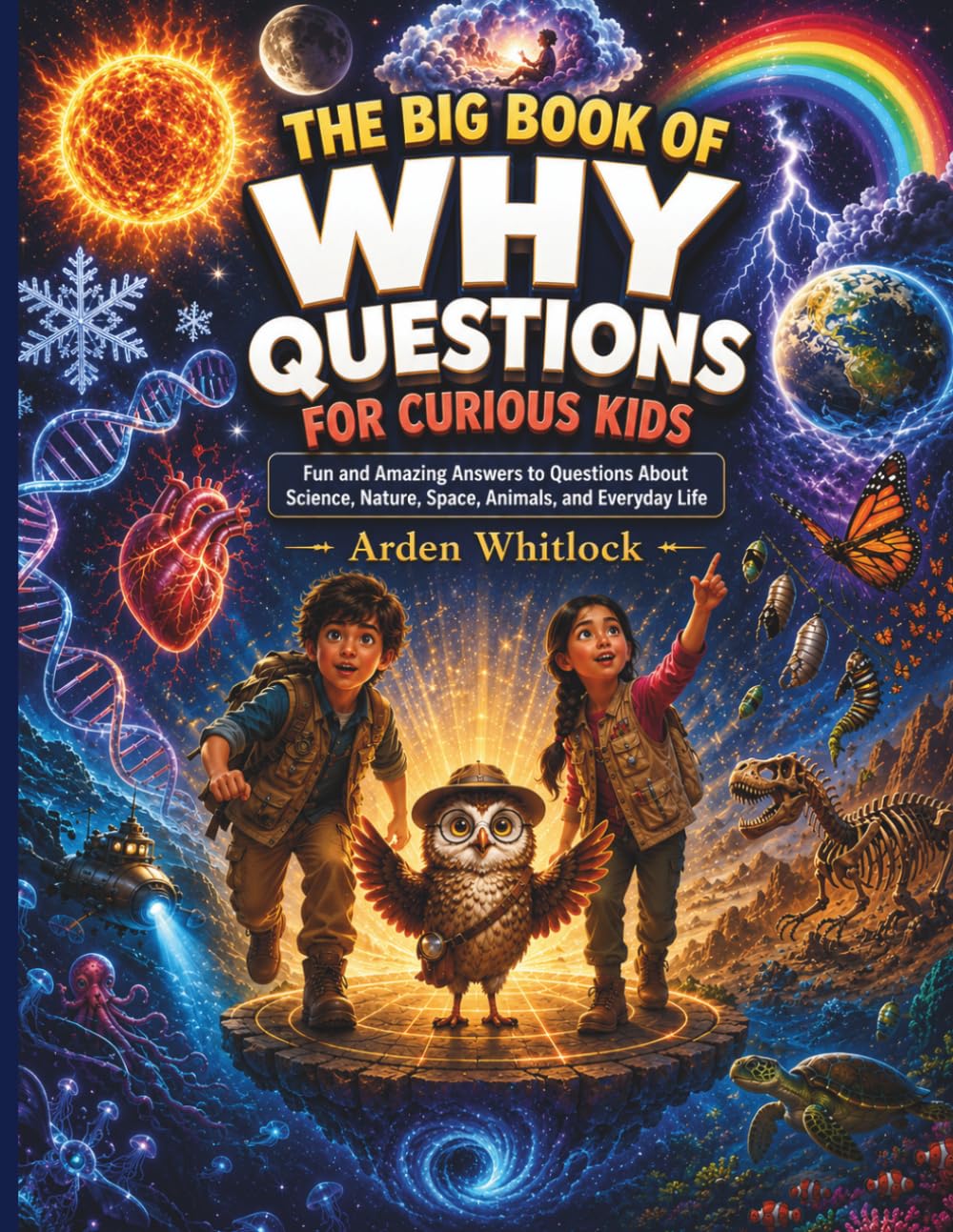 THE BIG BOOK OF WHY QUESTIONS FOR CURIOUS KIDS: Fun and Amazing Answers to Questions About Science, Nature, Space, Animals, and Everyday Life