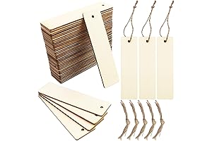 Blank Wooden Tags with Holes: A Canvas for Creativity and Expression