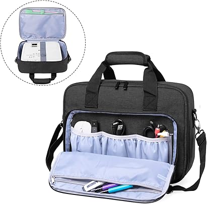 Luxja Borsa per Videoproiettore Borsa per Proiettore Accessori 34 3 25 4 10 8 Nero Luxja Borsa per Videoproiettore Borsa per Proiettore Accessori 34 3 25 4 10 8 Nero