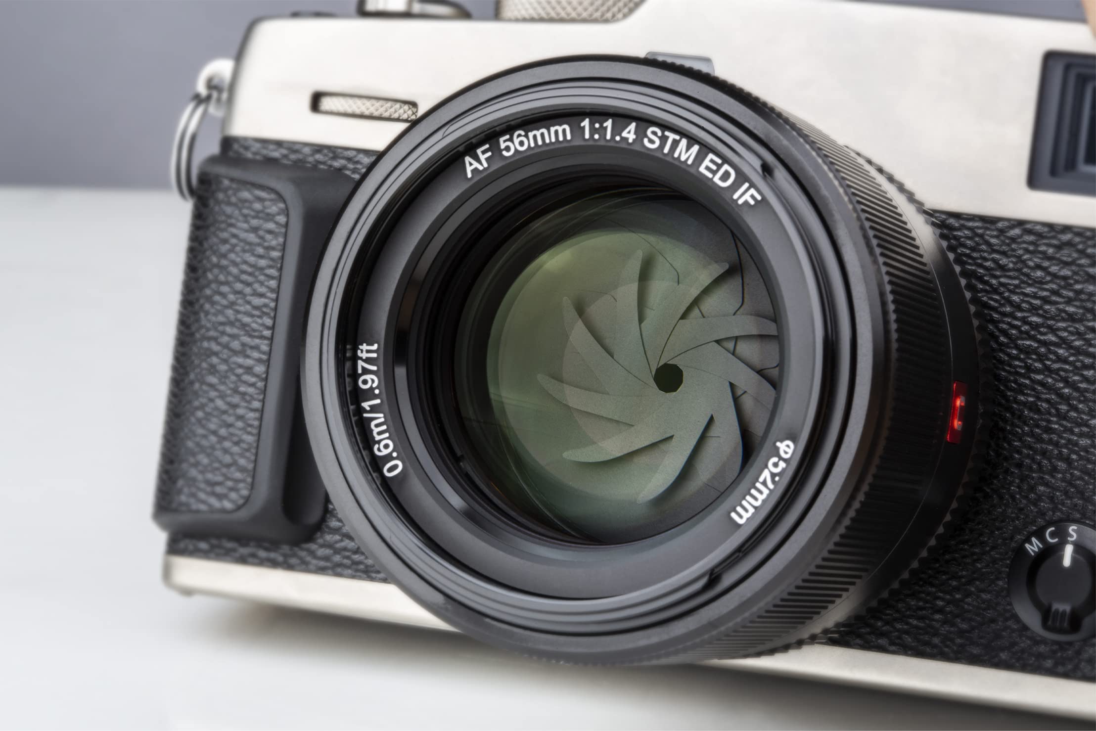 VILTROX 56mm F1.4 XF Obiettivo per Fuji x,Autofocus Obiettivo APS-C Prime Ritratto Lente Compatibile con Fujifilm X-Mount Fotocamera X-T4 X-T3 X-T2 X-T30 X-T20 X-PRO2 X-H1 X-M1 X-E3 X-A