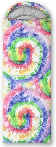 Miniatura 2 de BailiPromise Sacos de dormir para campamento, 3 estaciones, clima cálido y fresco, ligero, impermeable, para adultos y niños, viajes y exteriores,