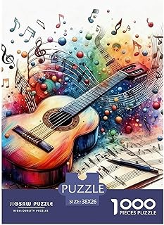 Comprar Instrumento Musical Puzzle De 1000 Piezas Puzzle Arte Rompecabezas De Piso Y Juego Familiar Adultos Y Niños A Partir De 12 Año 38x26cm/1000pcs