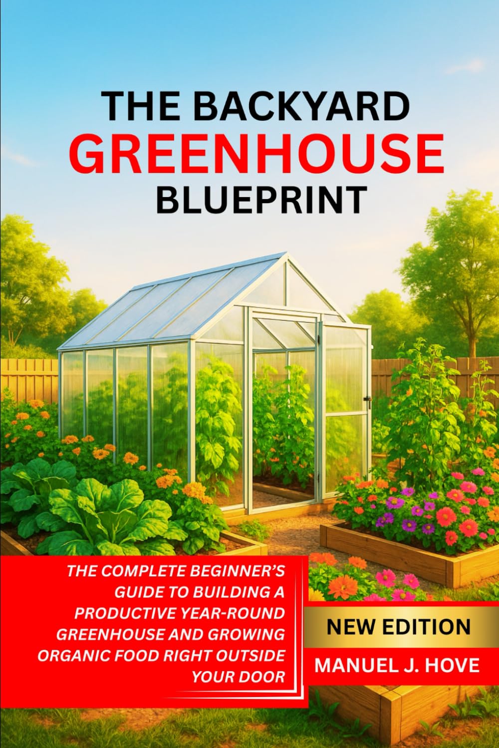THE BACKYARD GREENHOUSE BLUEPRINT: The Complete Beginner’s Guide to Building a Productive Year-Round Greenhouse and Growing Organic Food Right Outside