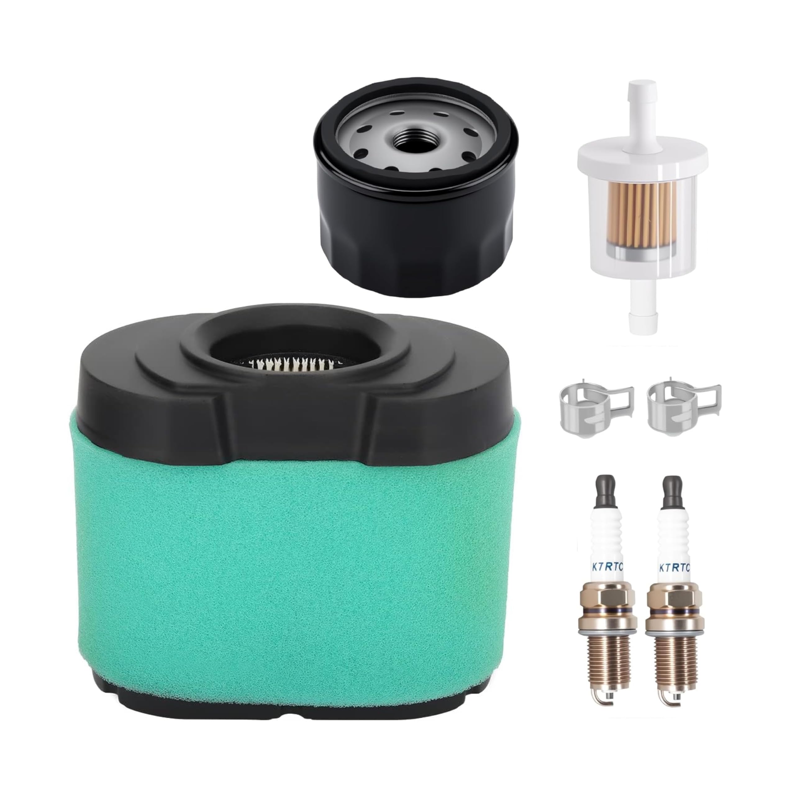 Replacement For Air Filter Tune Up Service Kit For John Deere Z525E Z375R ZTrak Mower