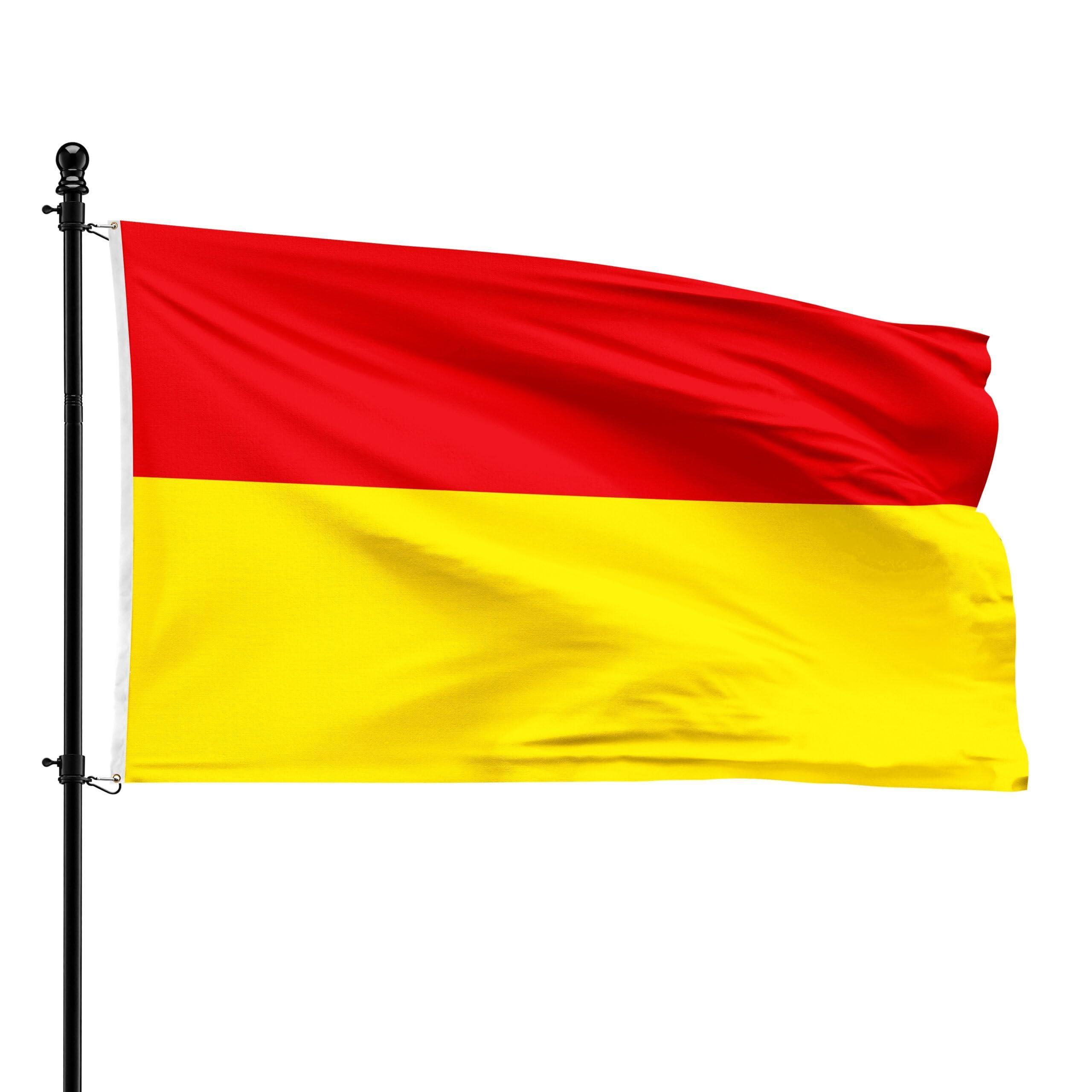 Bandera de Oostend para decorar salones culturales y recrear la esencia de Flandes