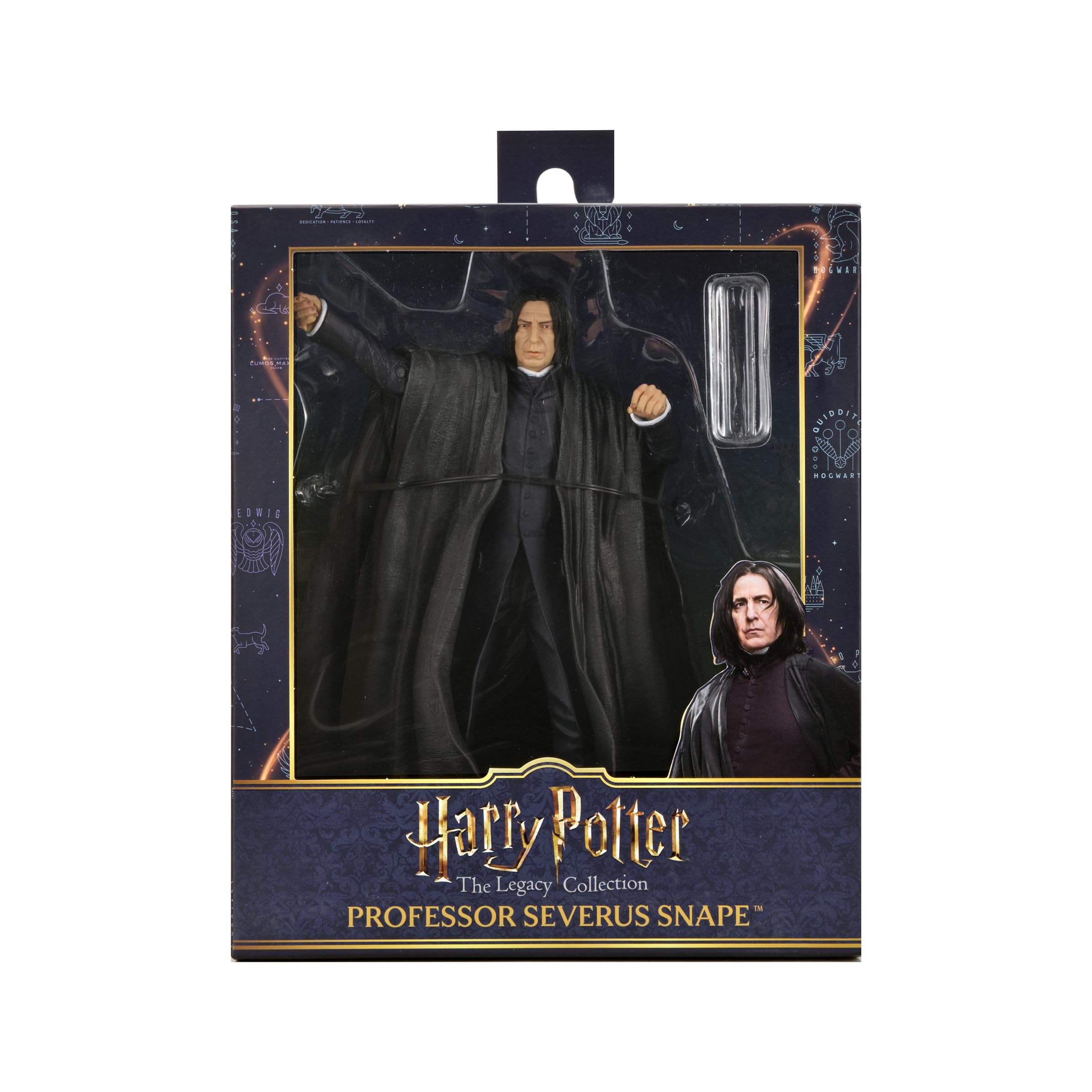 NECA - Harry Potter - Legacy Collection Severus Snape Figura de acción a escala de 7 pulgadas