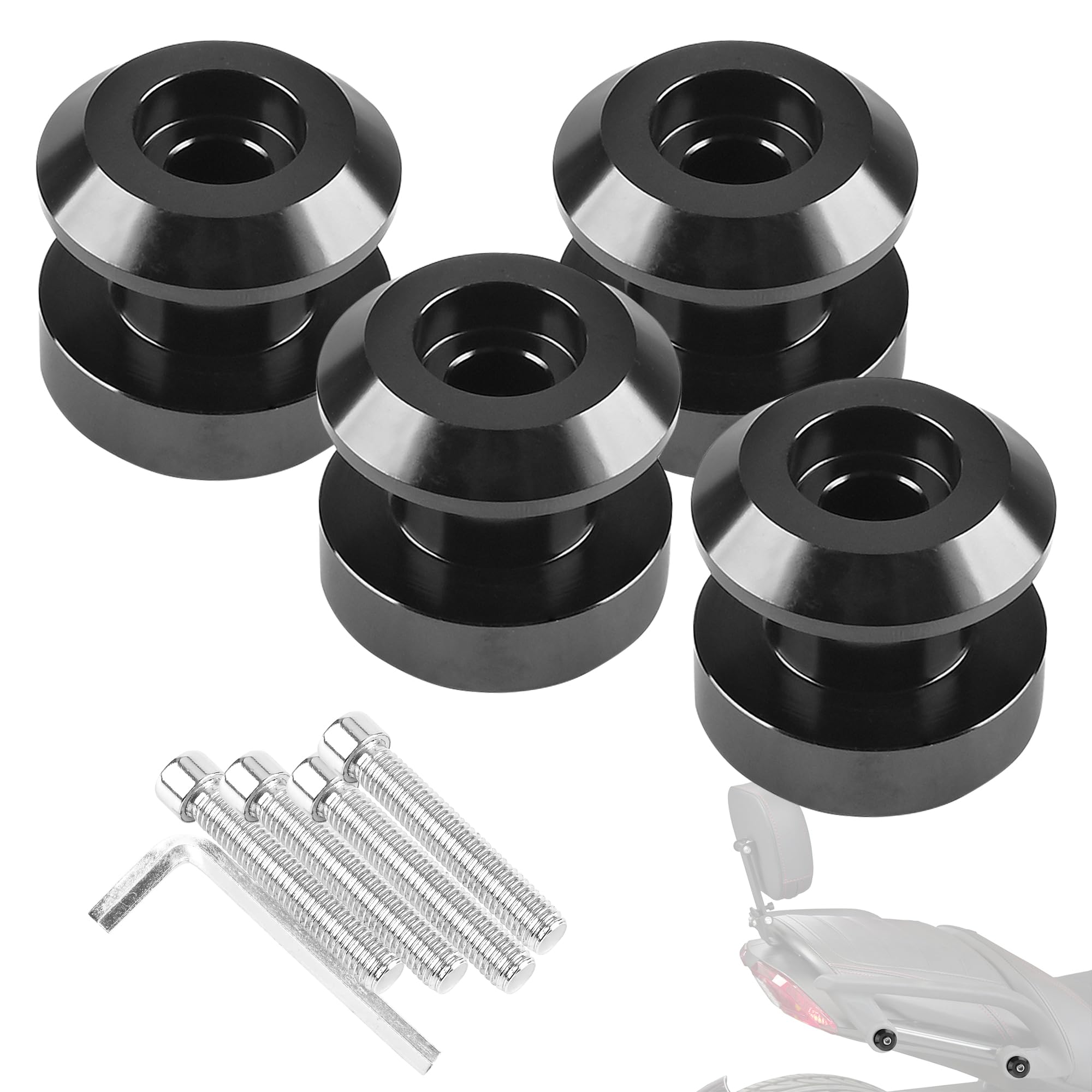 Sissy Bar Docking Hardware Mounting Kit Fit for Can Am Spyder F3 / F3-S / F3-T