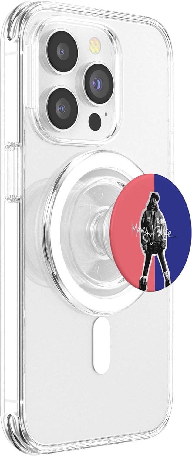 Mary J Blige Cut Out Photo PopSockets MagSafe PopGrip for iPhone