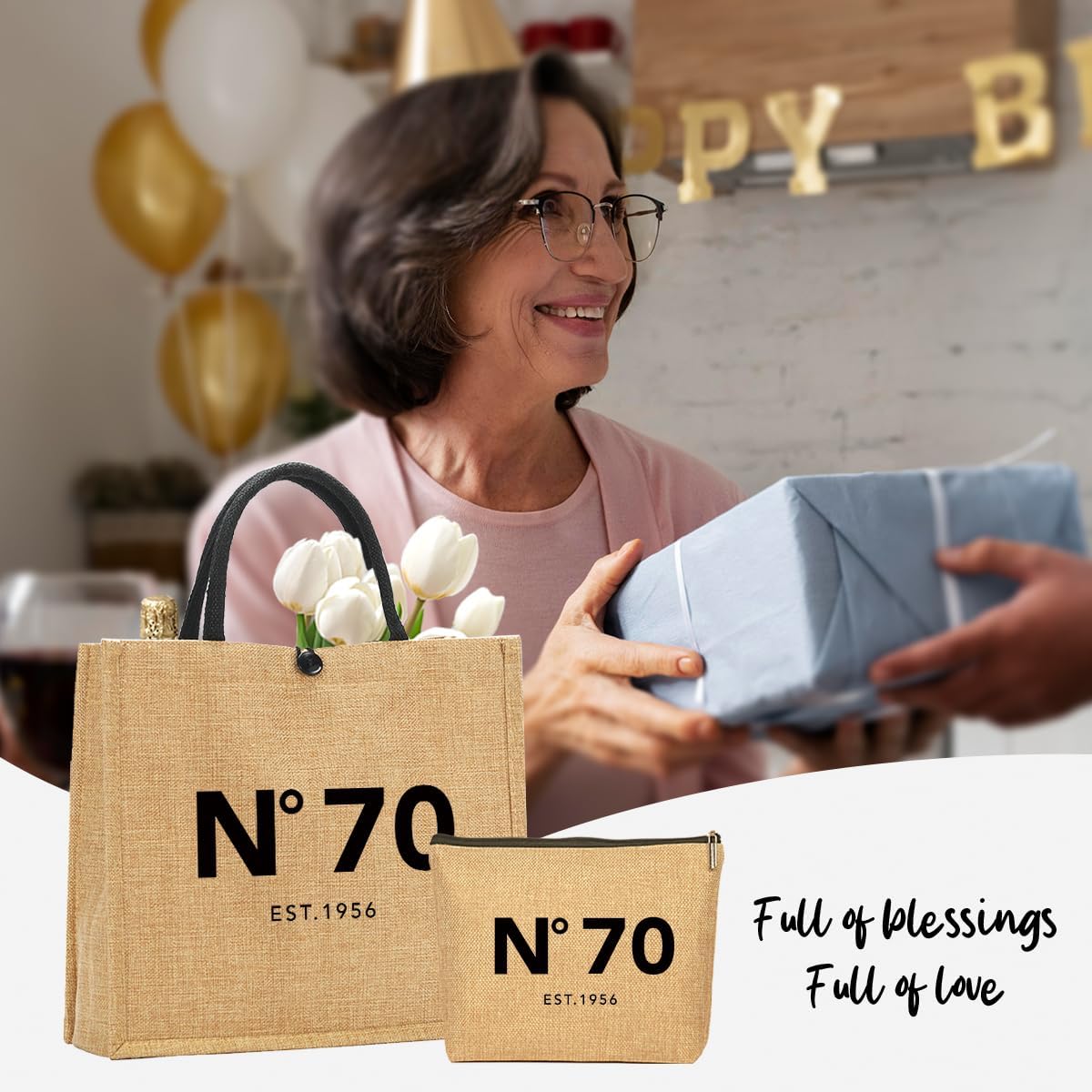 30th 35th 40th 45th 50th 55th 60th 65th 70th 75th 80th Birthday Gifts for Women - Image 5