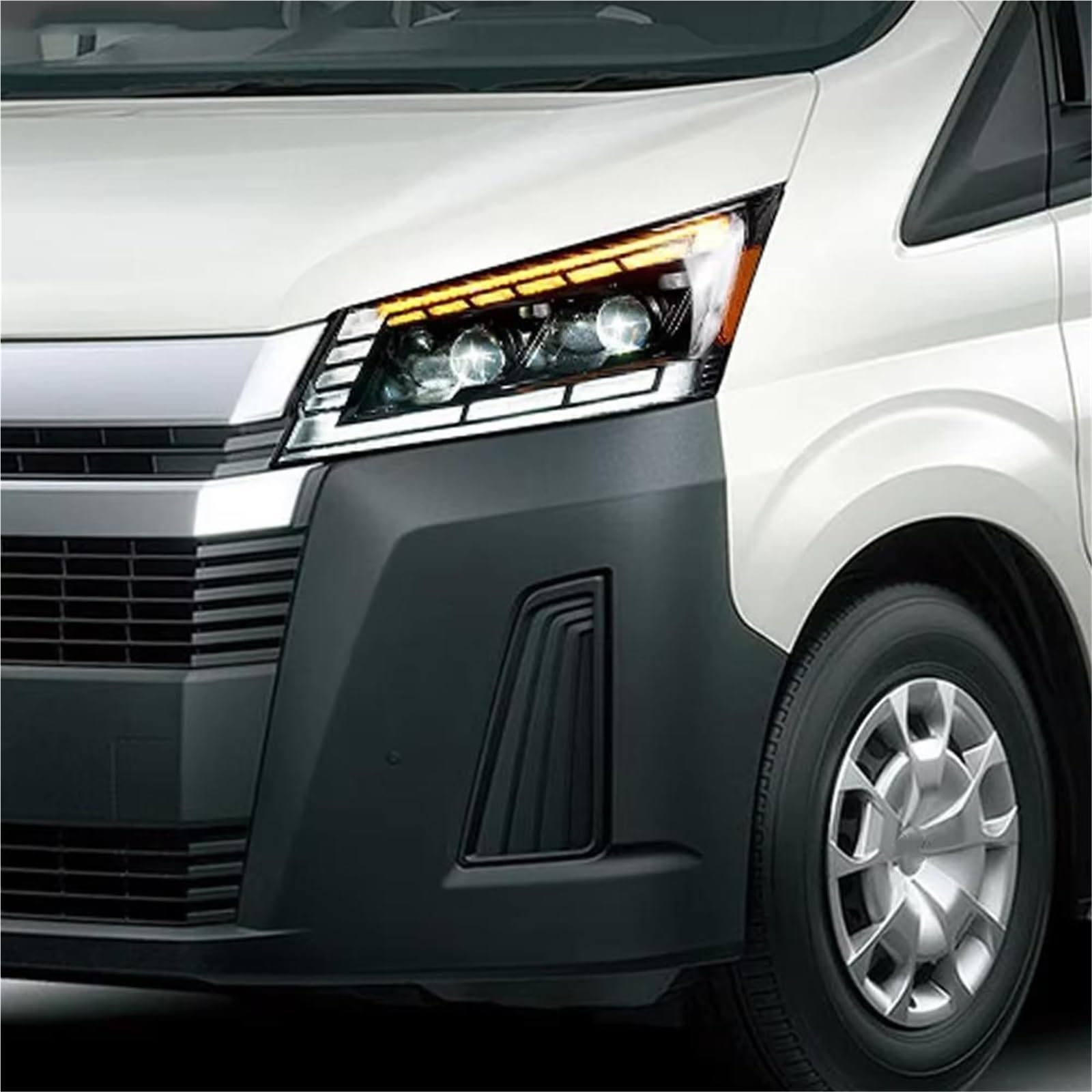Per Toyota Per Hiace 2019-2022 Accessori Per Fari Gruppo Lampade Anteriori Per Auto Conjunto Faro Delantero | Accessori per fari Assemblaggio lampade anteriori per auto