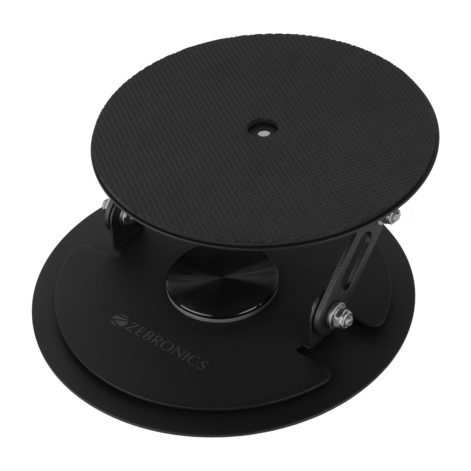ZEBRONICS PSH05, Rotatable Projector Stand, 360° Rotatable, Foldable Design, Damping Shaft, Multi Angle Adjustment, Metal Body, Supports Upto 5kg, Protective Resting Foam, Anti-Slip Silicone Pads-image-42