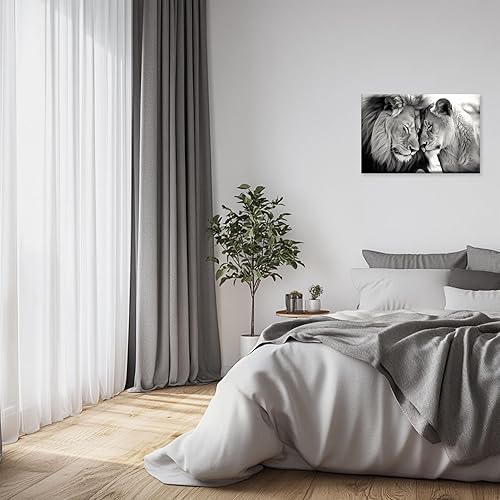 Miniatura 8 de Lienzo decorativo para pared, diseño de ciervos y árboles, nieve, valla de granja, pintura rústica, paisaje de nieve de invierno, póster para