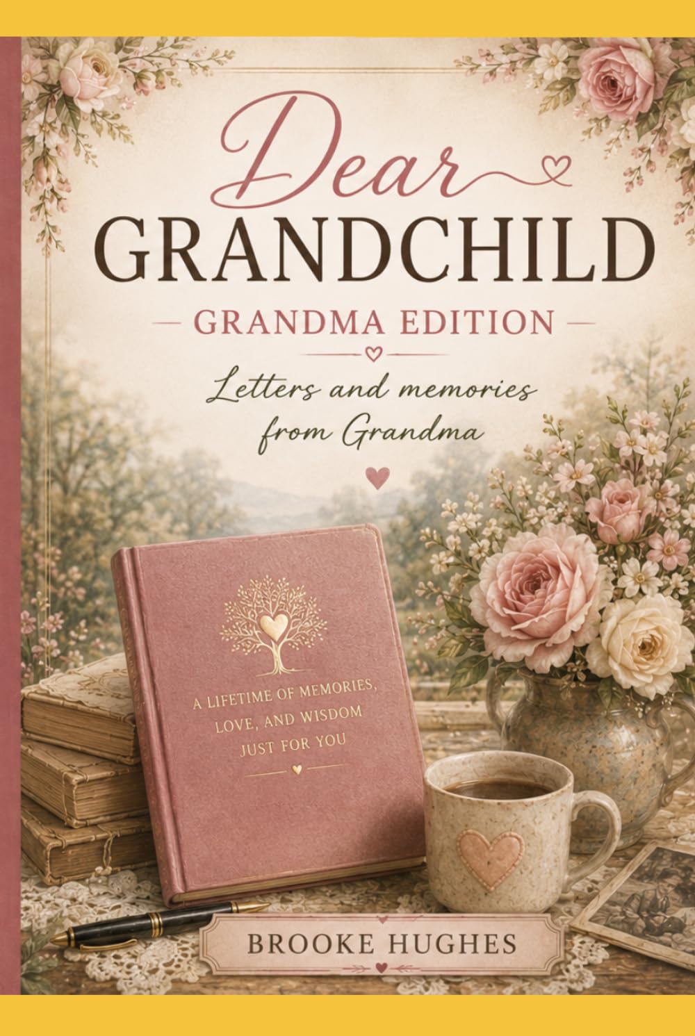 Dear Grandchild-Grandma Edition: Letters, Memories, and Wisdom to Cherish Forever
