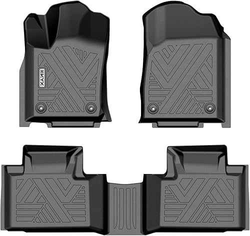 KYX Tapetes para Grand Cherokee 2016-2021 (no apto para Grand Cherokee L)Durango (asiento de banco de 2 fila), forros de suelo de protección para