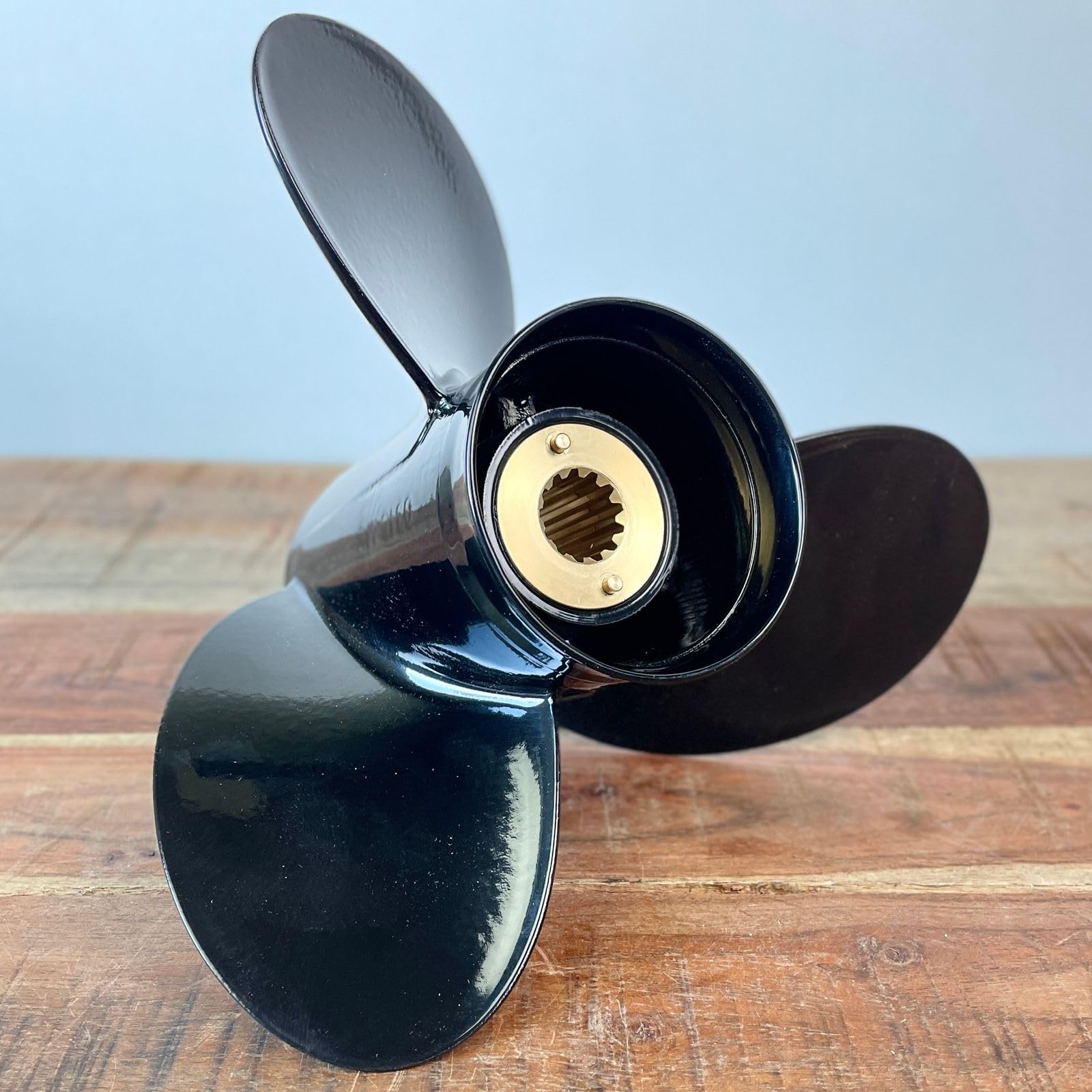 Boot Propeller Aluminium für Mercury 25-70 PS Außenborder 10-1/4 x 14 ' 13 Zähne 3 Blatt 48-73138A45, 48-73138A40