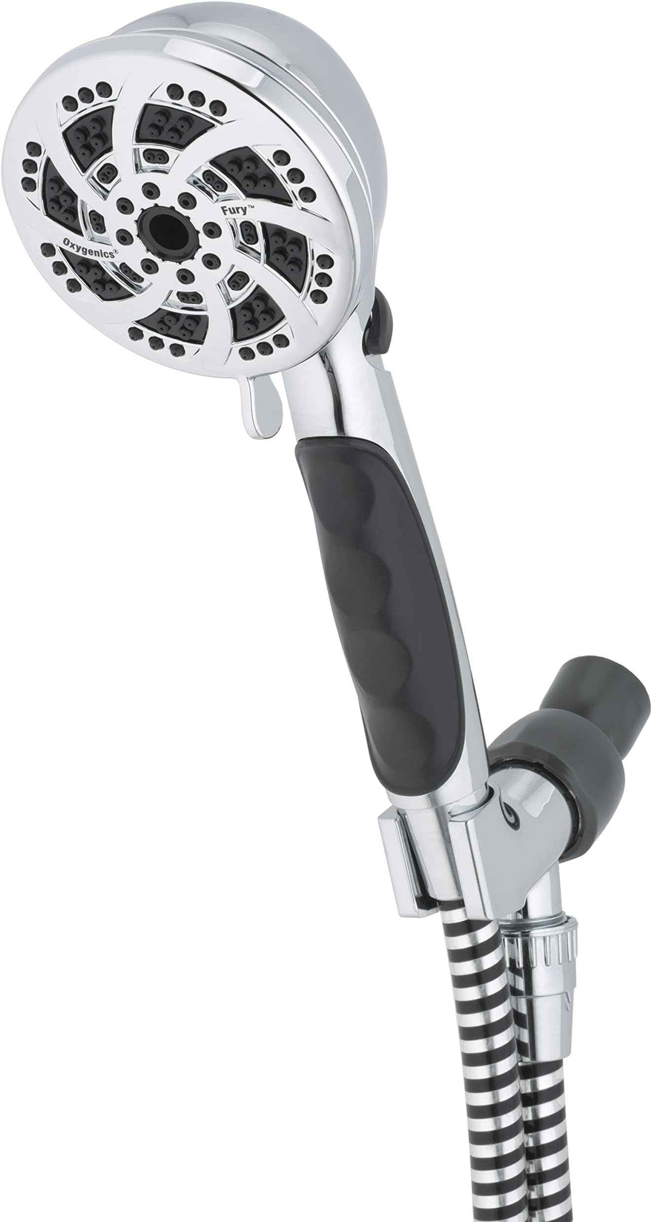 Oxygenics 92189 Fury Hand Held Sprayer Kit Chrome