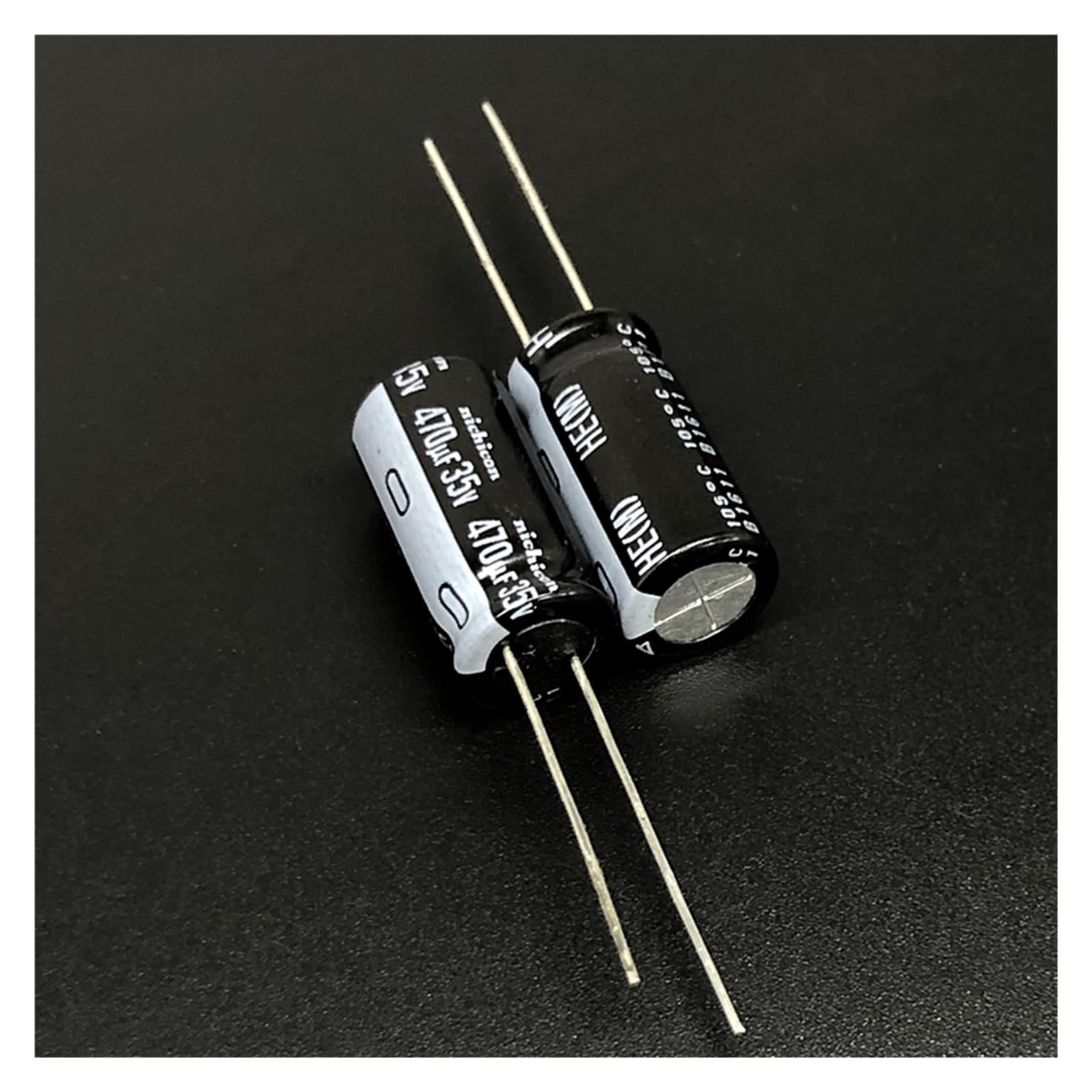 Condensateur électrolytique 470uF 35V résout les pannes d'alimentation série HE 10x20mm