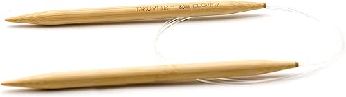 Miniatura 4 de Clover Agujas de tejer circulares, de bambú, de 36 pulgadas.