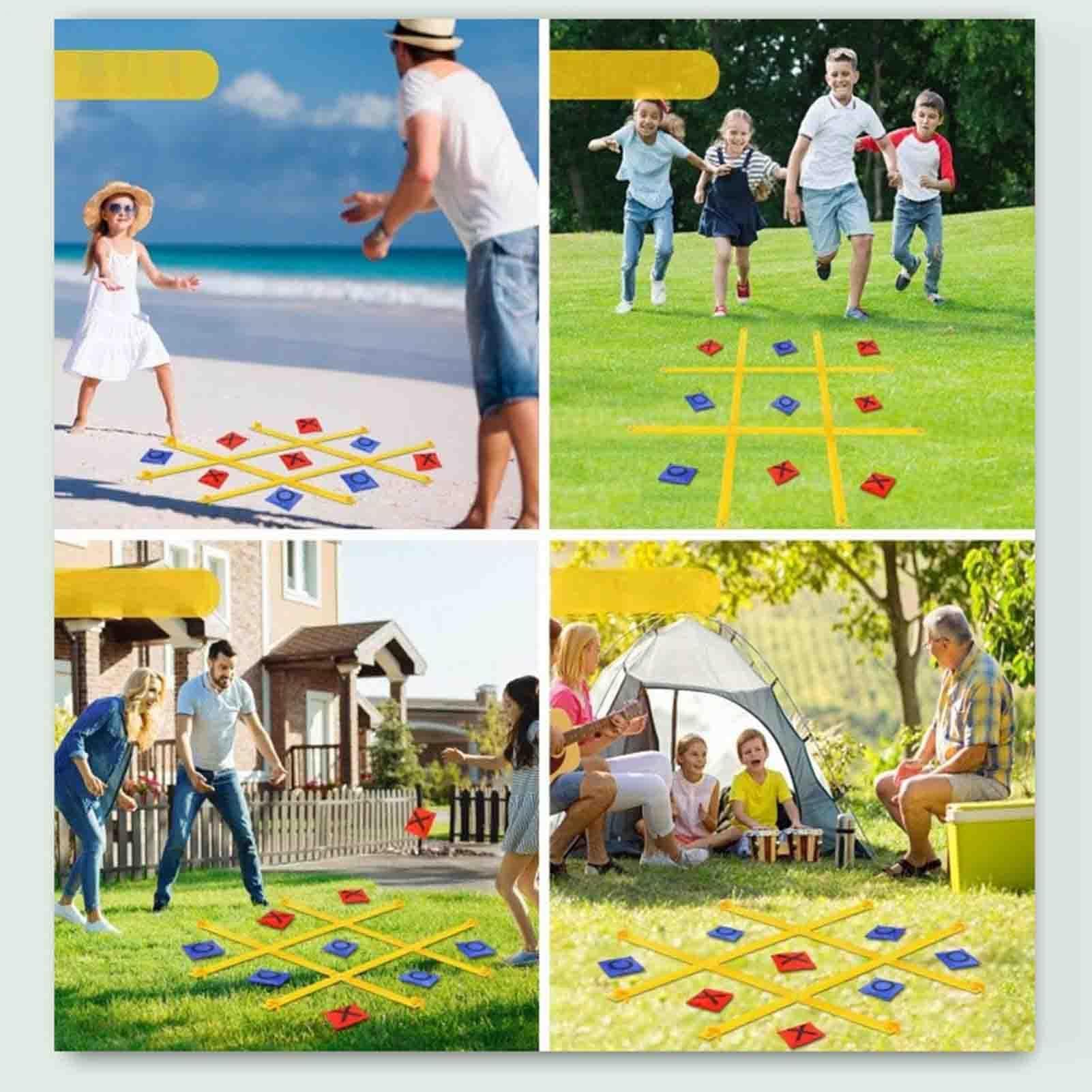 Juego De Lanzamiento De Saquitos Juguetes Interactivos Grandes Portátiles Y | Juego Gigante de Patio Para Piscina Jardín Exterior Picnic Cumpleaños