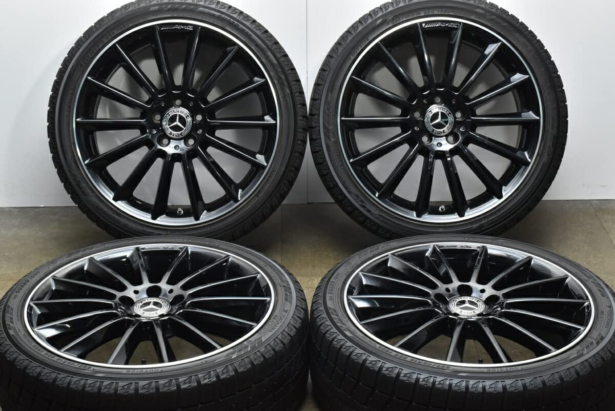 Amazon | 中古 スタッドレスタイヤホイール 4本セット 19インチ 7.5J + 