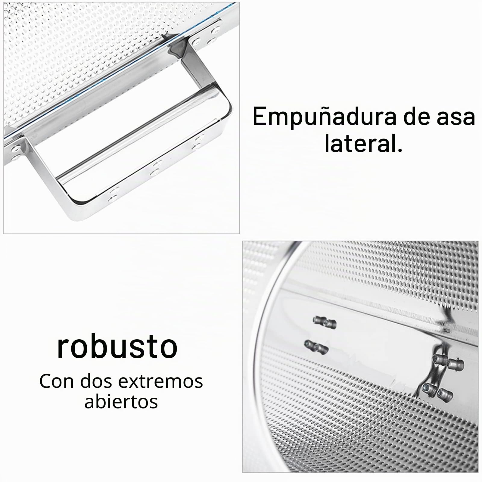 Oumefar Instrumento de Percusión Profesional de Acero Inoxidable Guiro de Metal con Raspador Tonos Brillantes Fácil de Transportar