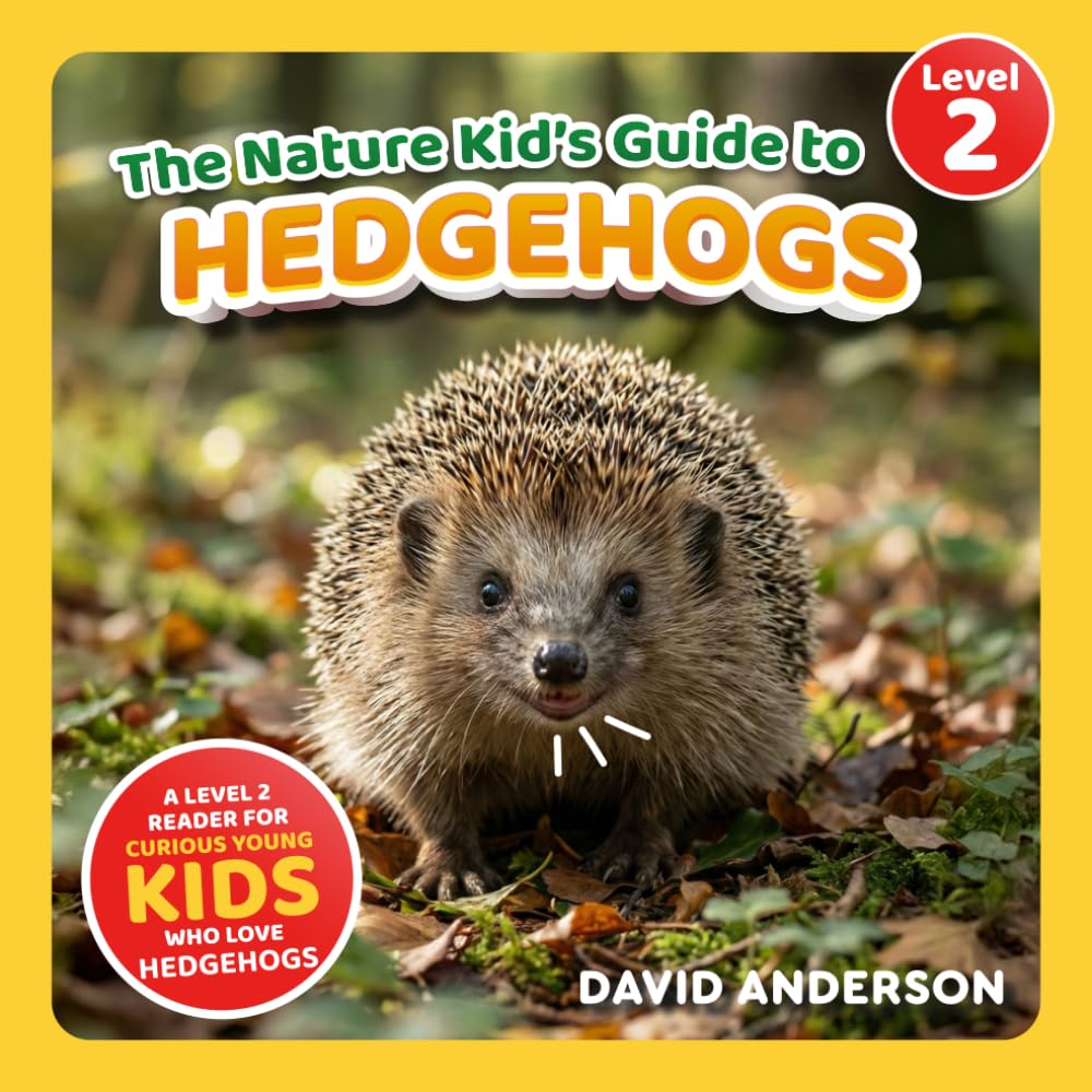 The Nature Kid's Guide to Hedgehogs: A Level 2 Reader for Curious Young Kids Who Love Hedgehogs! (The Nature Kid's Guide to Animals! - Level 2 Readers)