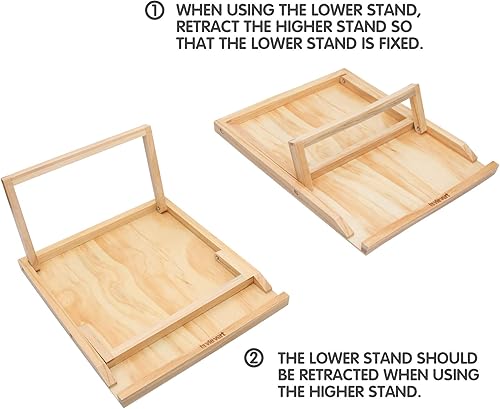 Miniatura 5 de Lavievert Estuche para rompecabezas de hasta 1500 piezas + soporte para rompecabezas de montaje