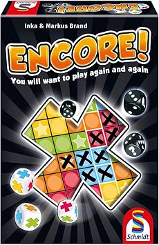 Schmidt | Encore | Strategy Dice Game | Ages 8+ | 1-6 Players | 20 Minutes Playing Time